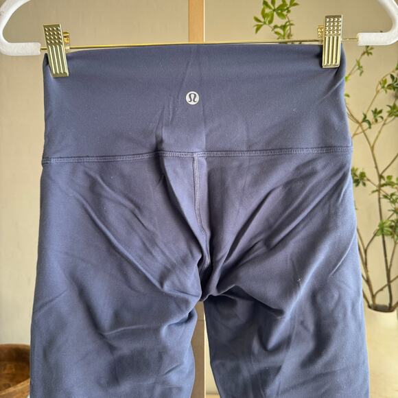 Lululemon Align High Rise Leggings 23” Blue Size 4 - Picture 4 of 5